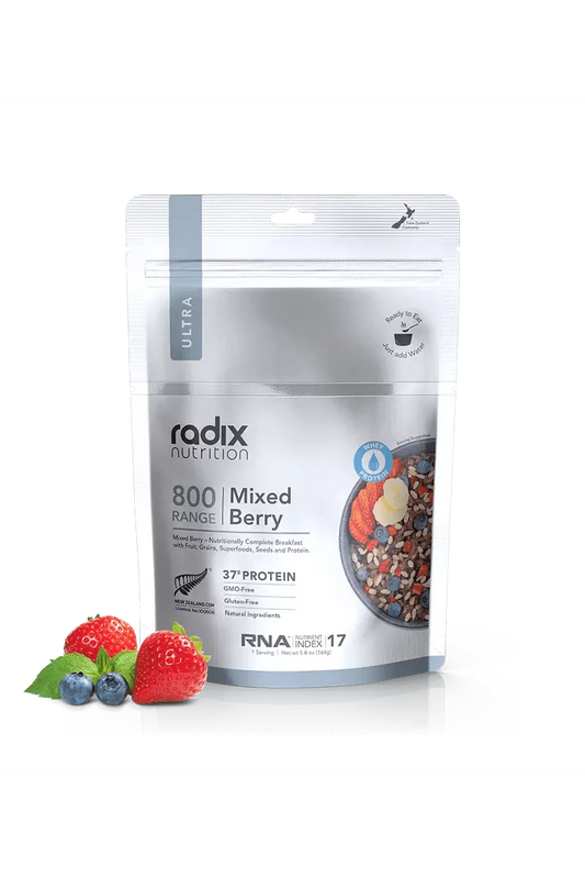 Ultra Breakfast v8.0 - Mixed Berry - 800 kcal Rugged Ram Outdoors