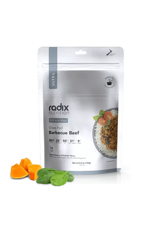 Ultra Meals v7.0 - Grass-Fed Barbecue Beef - 800 kcal Rugged Ram Outdoors