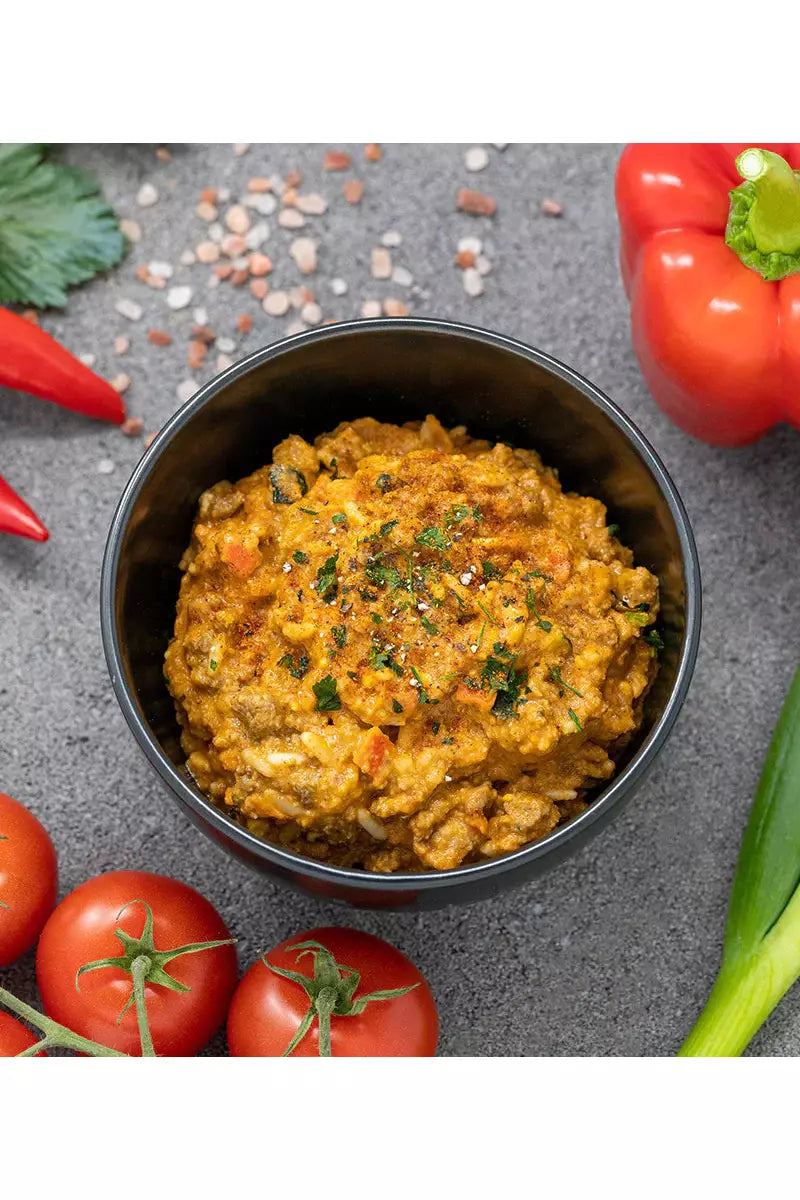 Ultra Meals v7.0 - Grass-Fed Beef Mexican Chilli - 800 kcal Rugged Ram Outdoors