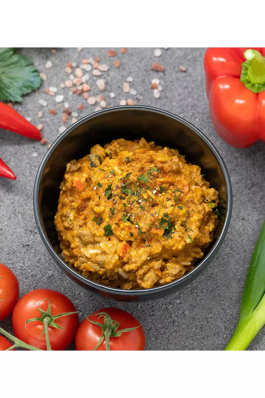 Ultra Meals v7.0 - Grass-Fed Beef Mexican Chilli - 800 kcal Rugged Ram Outdoors