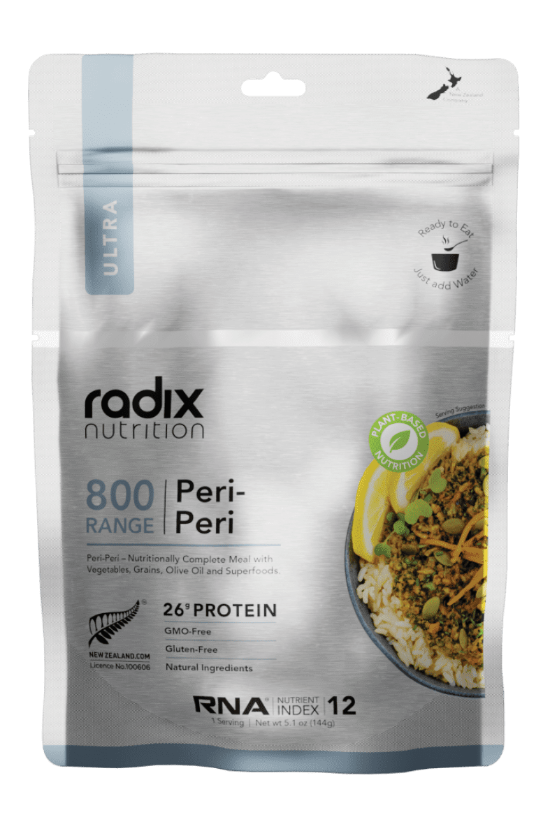 Ultra Meals v8.0 - Peri-Peri - 800 kcal Rugged Ram Outdoors
