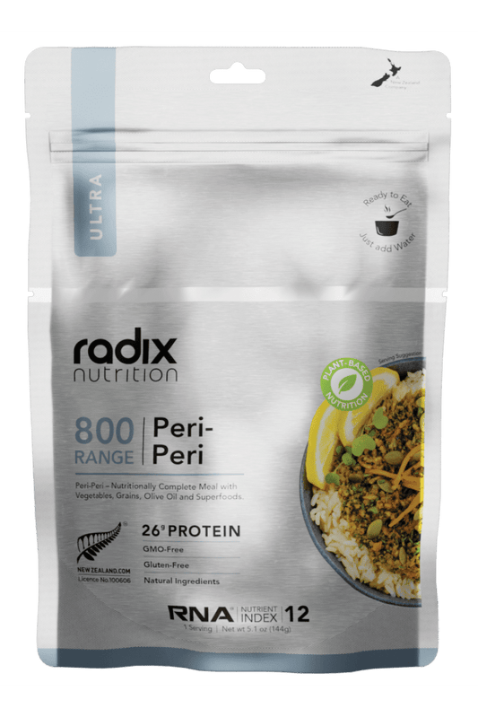 Ultra Meals v8.0 - Peri-Peri - 800 kcal Rugged Ram Outdoors