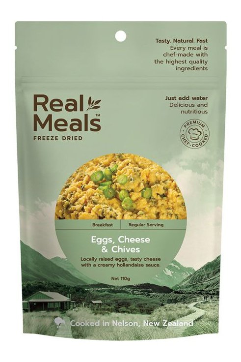 Real Meals Breakfast - Eggs, Cheese & Chives Real Meals Rugged Ram Outdoors