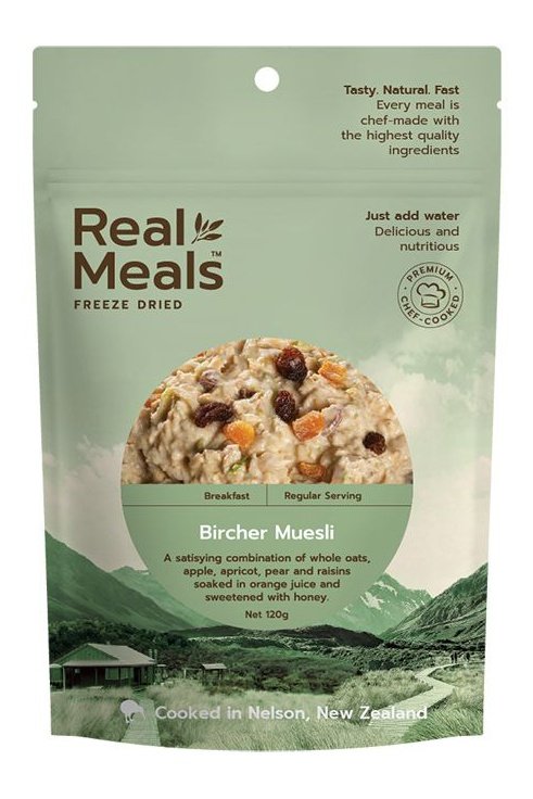 Real Meals Breakfast - Bircher Muesli Real Meals Rugged Ram Outdoors