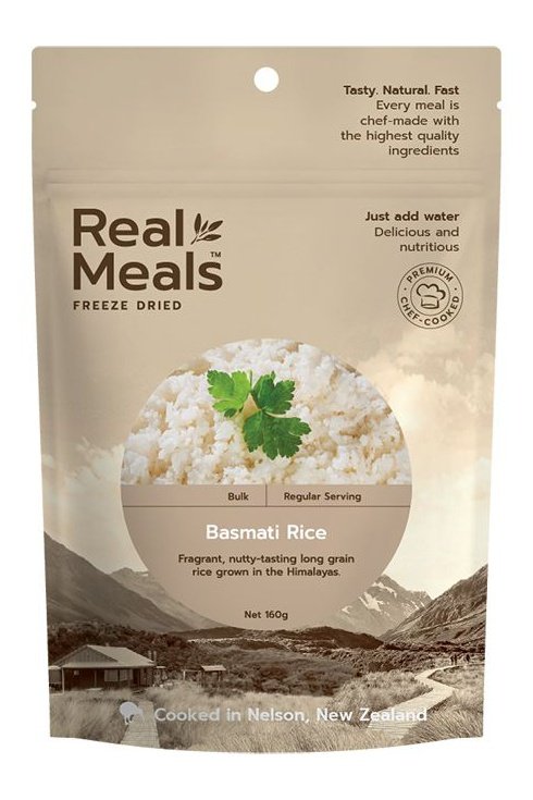 Real Meals Dinner - Basmati Rice Real Meals Rugged Ram Outdoors