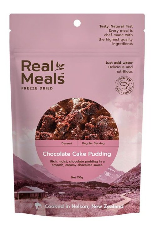 Real Meals Dessert - Chocolate Cake Pudding Real Meals Rugged Ram Outdoors
