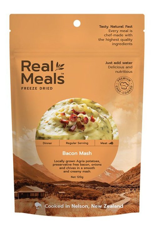 Real Meals Dinner - Bacon Mash Real Meals Rugged Ram Outdoors